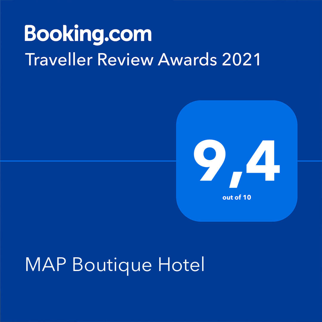 Map Hotel Cyprus-Traveller Review Awards 2021